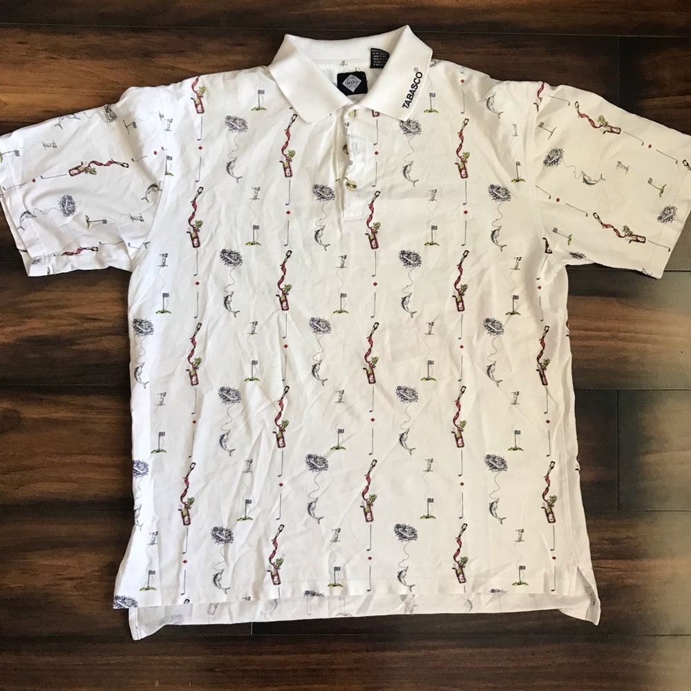 Vintage Tabasco polo